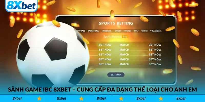 Sảnh game IBC 8xbet – Cung cấp đa dạng thể loại cho anh em bet thủ